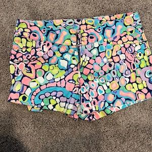 Lilly Pulitzer multi-color short shorts